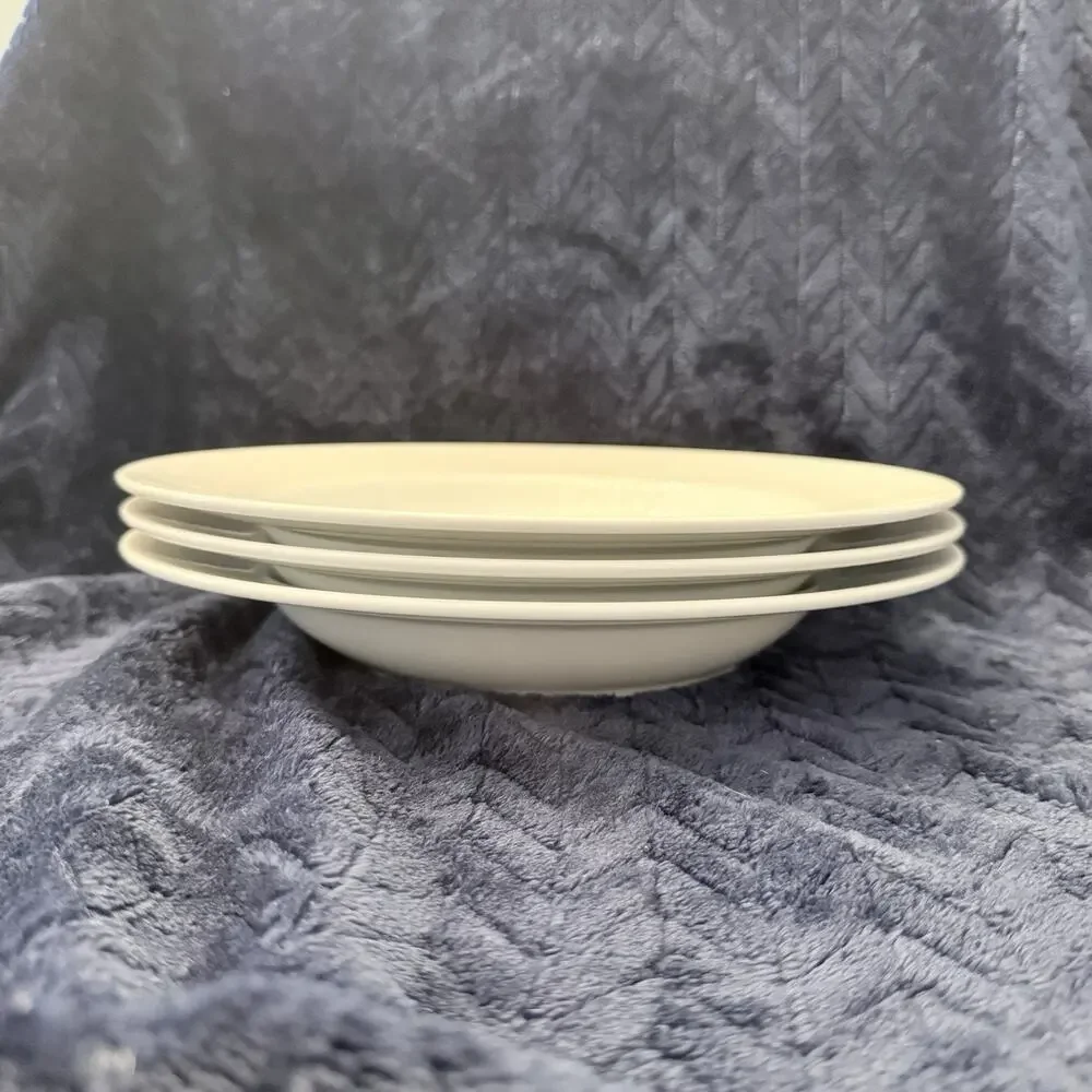 Tognana Pasta Bowls 10 5/8 Inch Accessories Individual Rim Made Italy Set Of 3